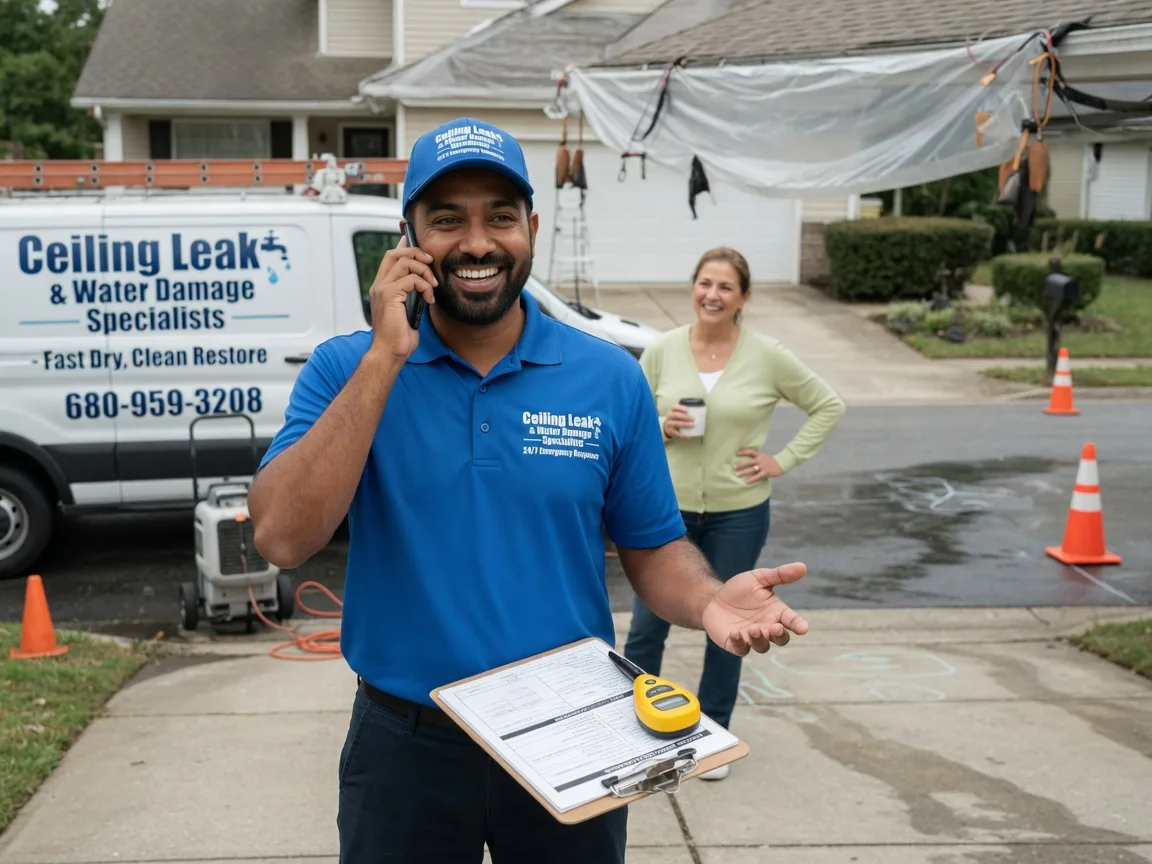 Ceiling Leak Cleanup Elsa, TX FAQs